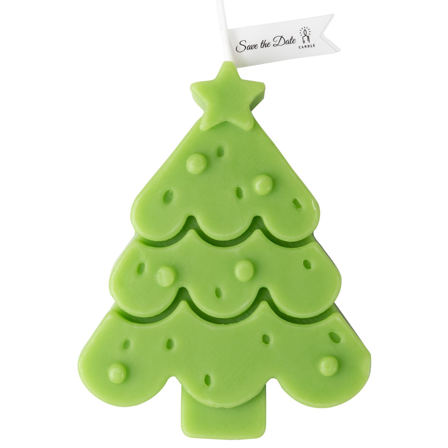 Rejuuv Christmas Tree Scented Candle - Olive Green