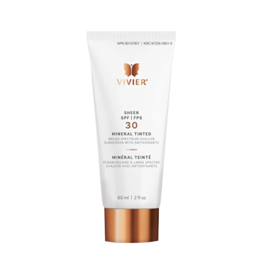 Vivier: Sheer SPF 30 Mineral Tinted 60ml