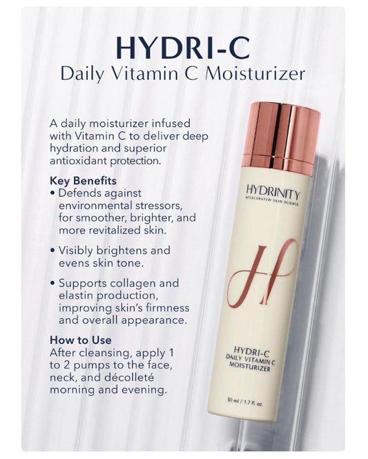 Hydrinity: Hydri-C Daily Vitamin C Moisturizer | 50ml