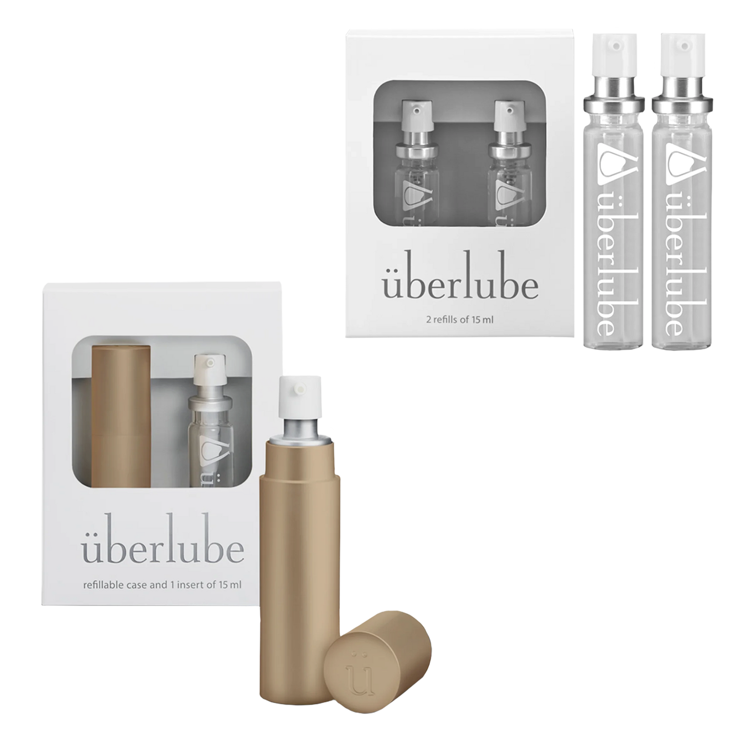 Uberlube : Coffret de produits essentiels de voyage Überlube