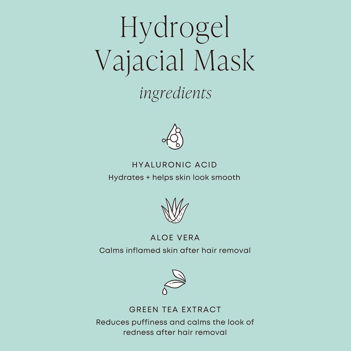 BushBalm : Masque Hydrogel Vajacial Triangle