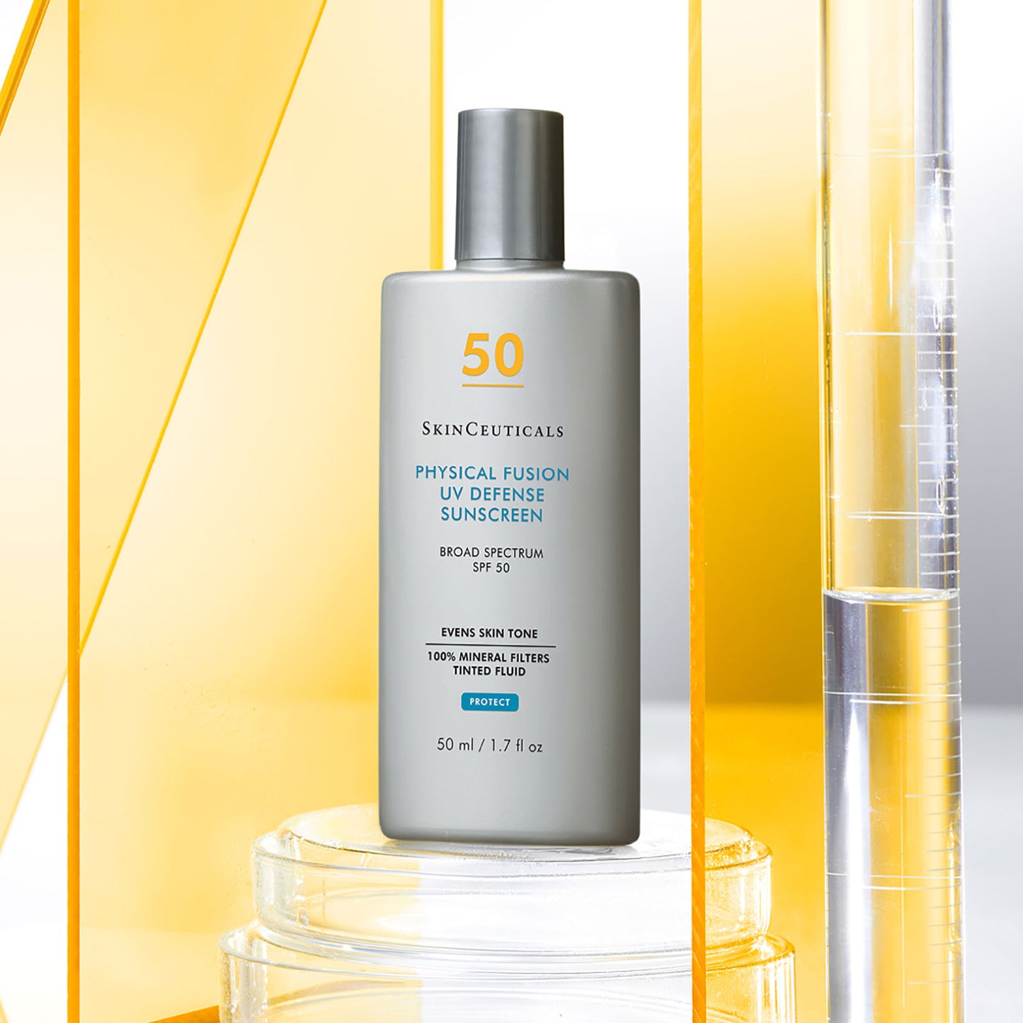 Crème solaire teintée SkinCeuticals Physical Fusion UV Defense SPF 50 50 ml