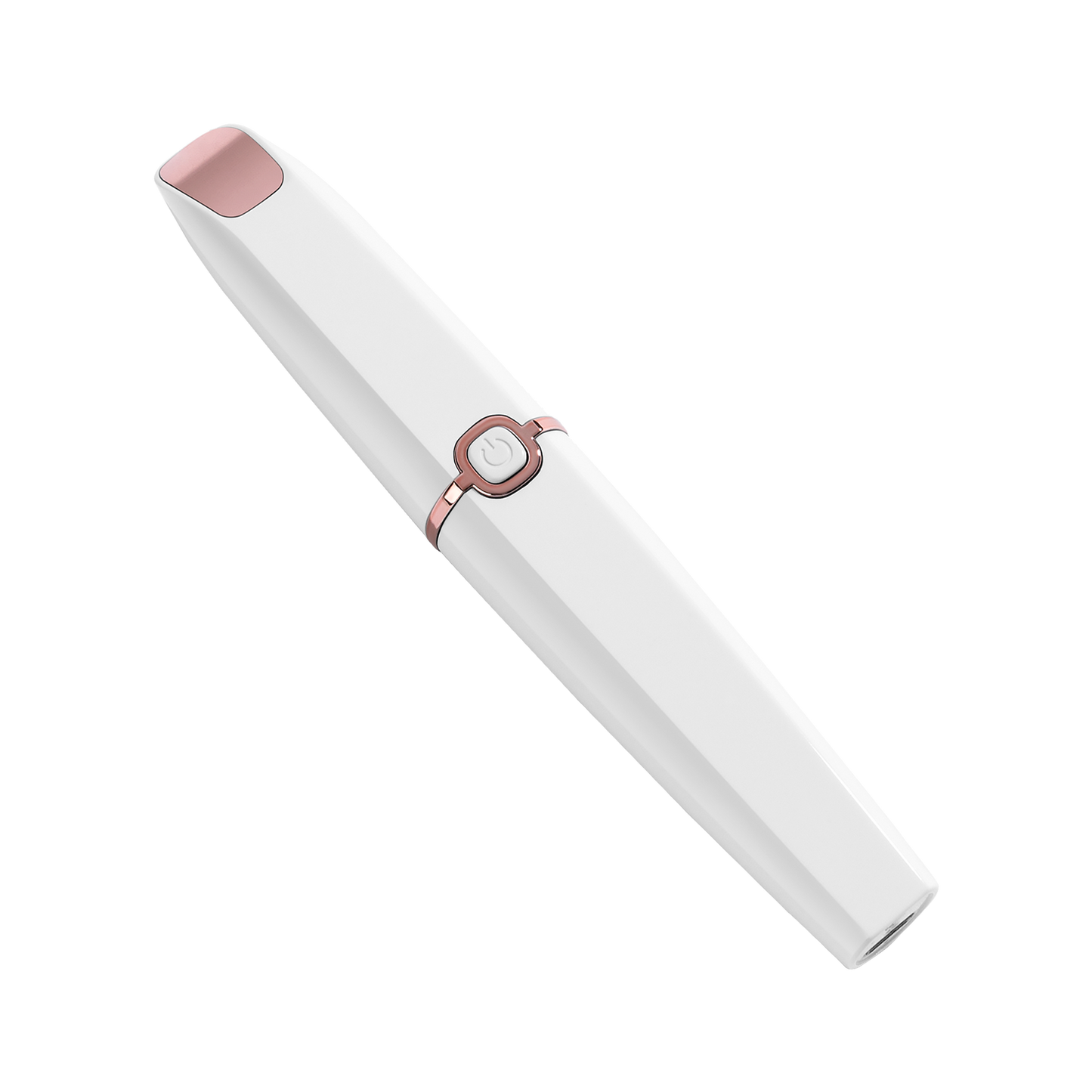 Rejuuv Rechargeable Eyebrow Hair Remover with Built-in LED Light, White