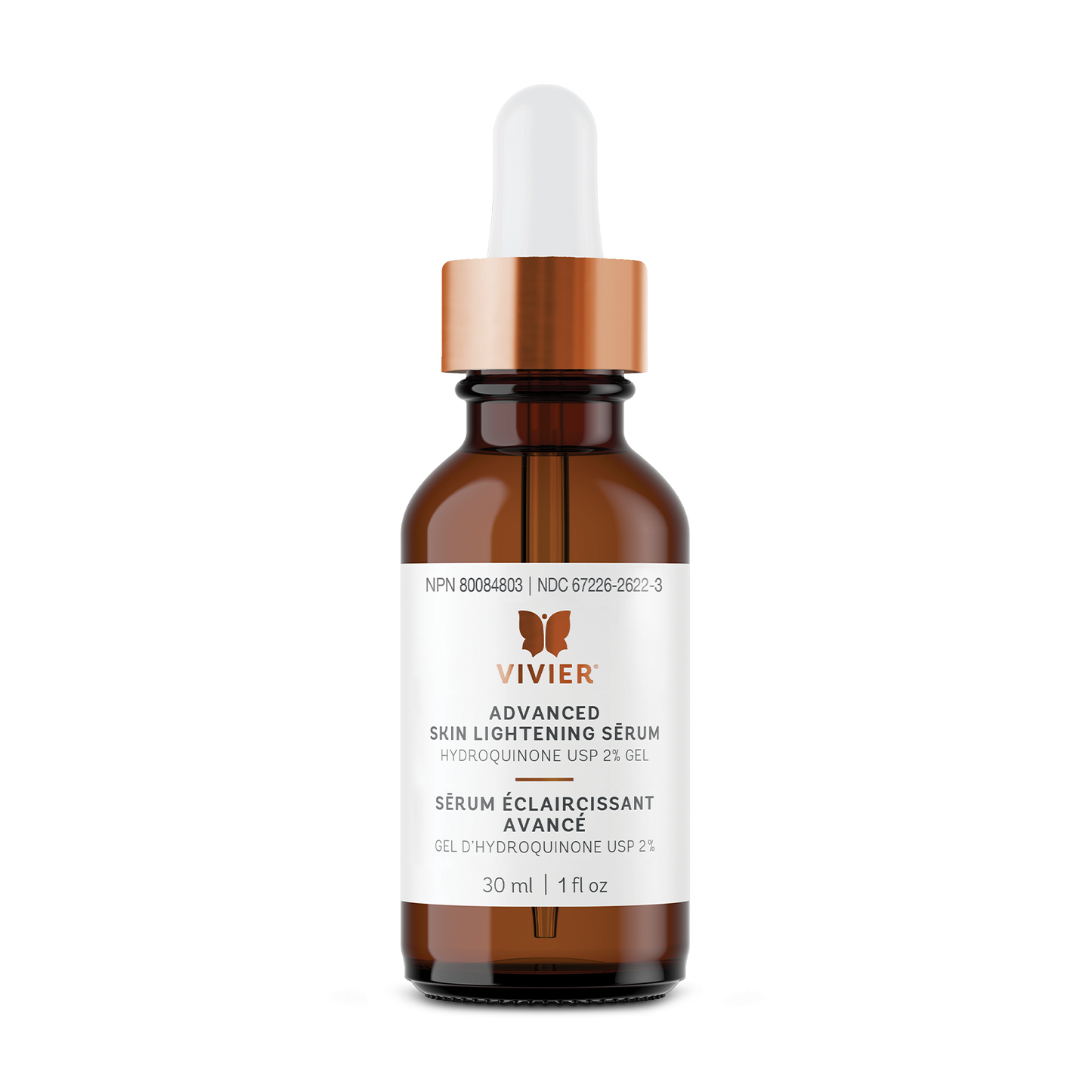 Sérum éclaircissant avancé pour la peau