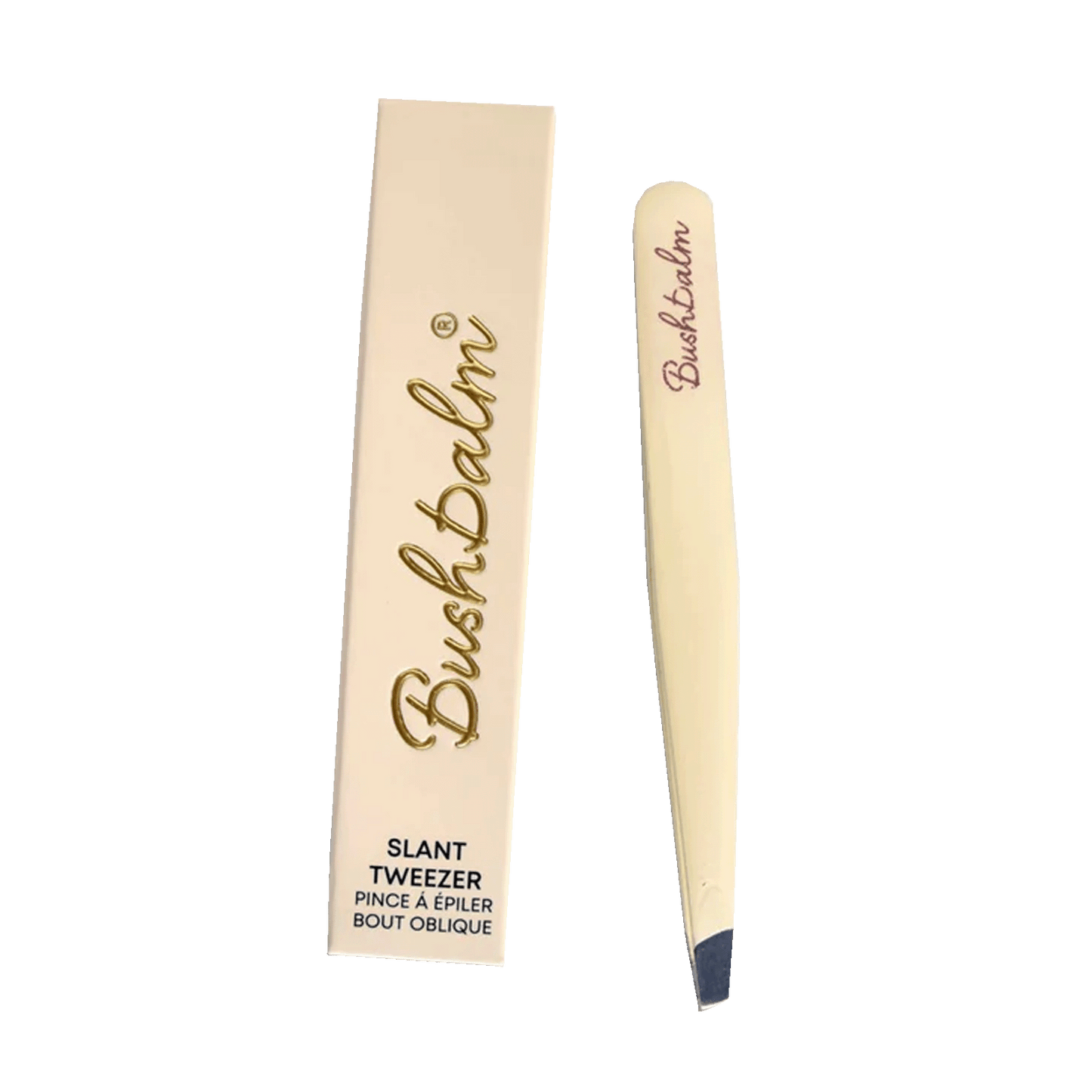 BushBalm : Pince à épiler oblique
