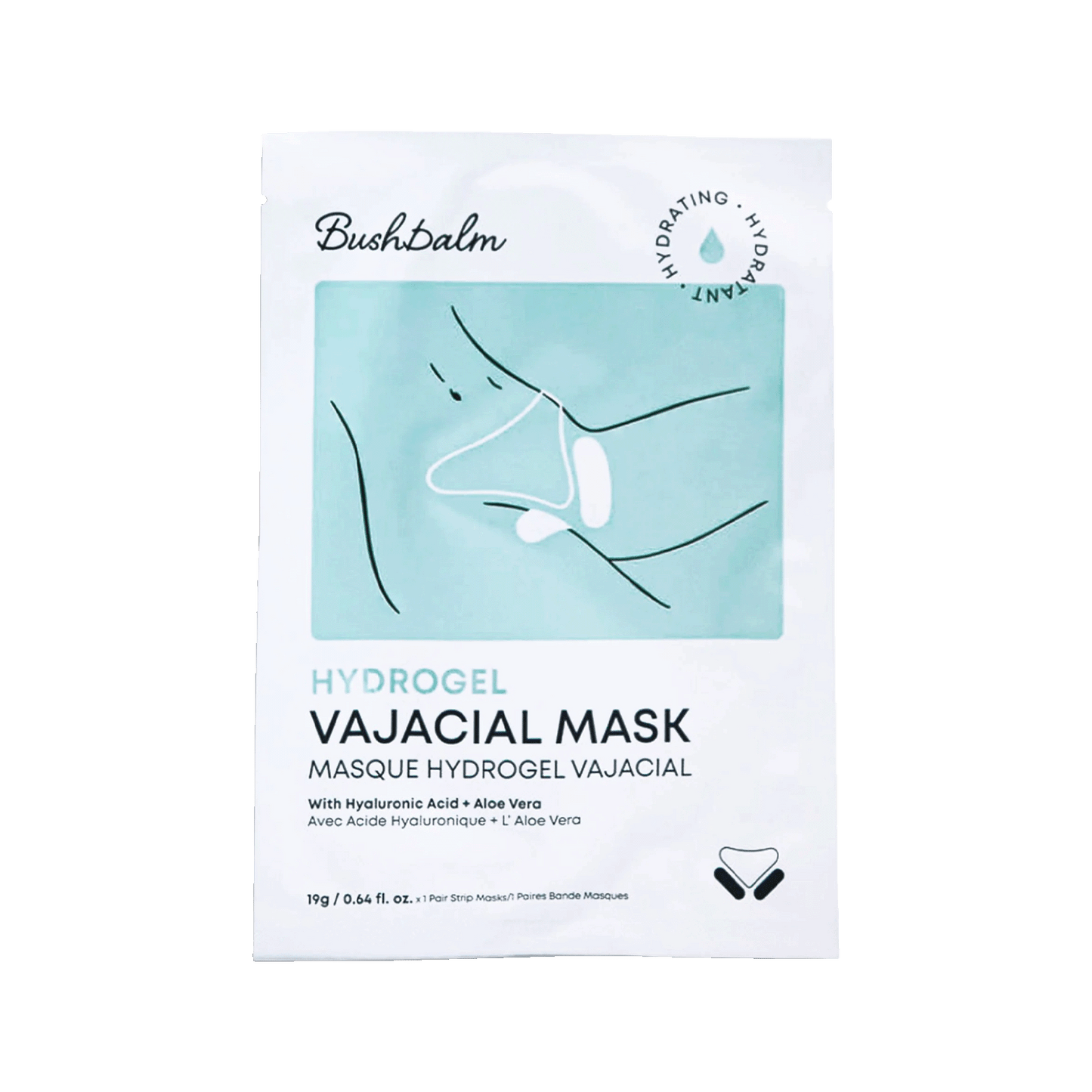 BushBalm : Bandes latérales vajaliennes hydrogel