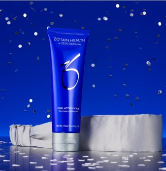 ZO Skin Health : Gommage double action 58gr avec Bandeau