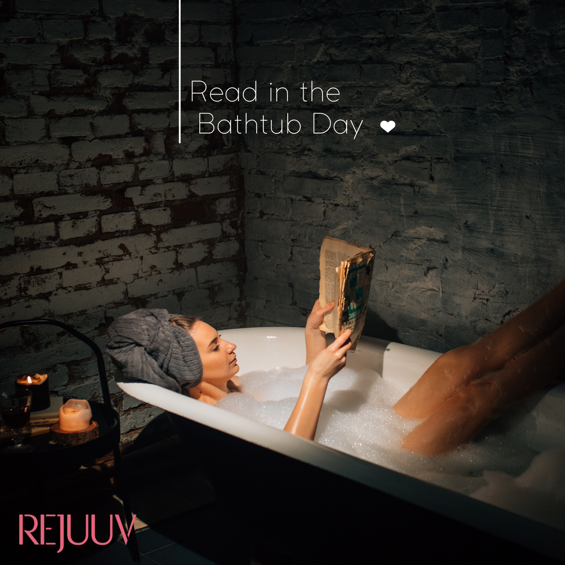 Celebrate Read in the Bathtub Day with a Good Book