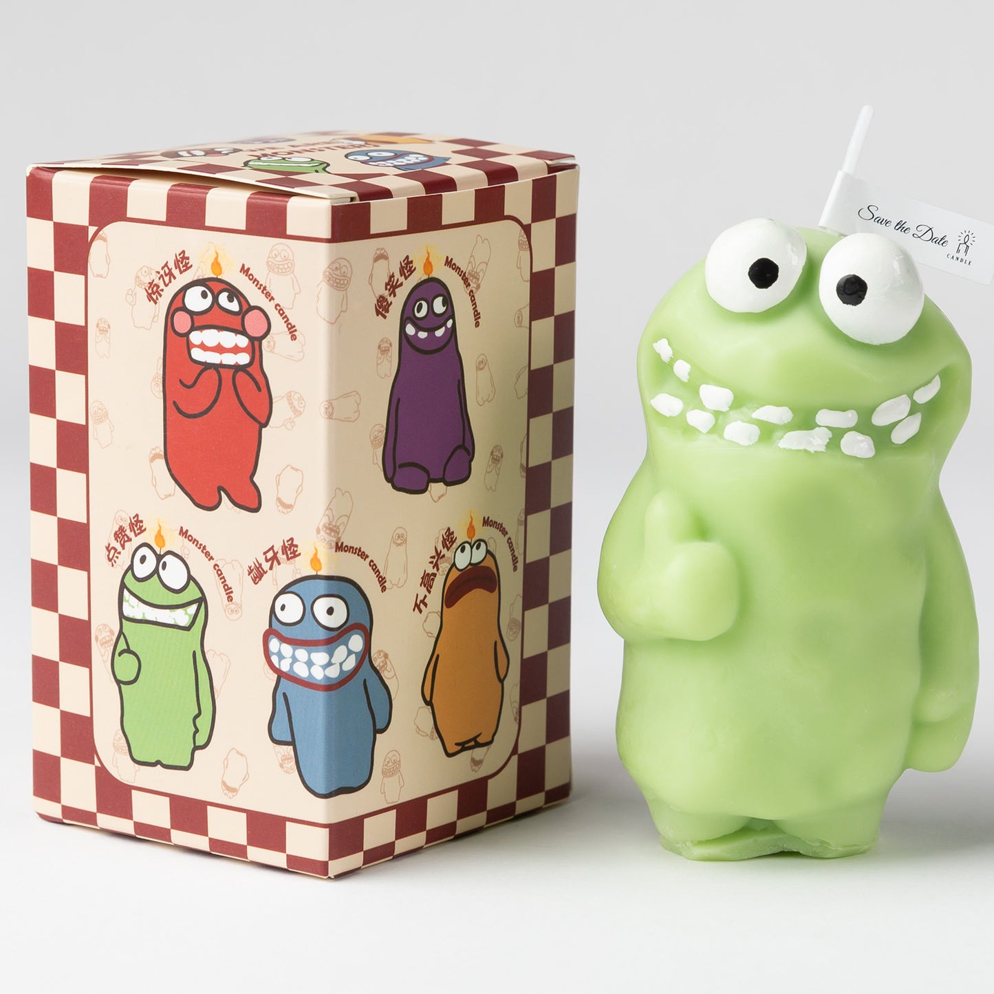 Bougie parfumée Monstre de boue mignon