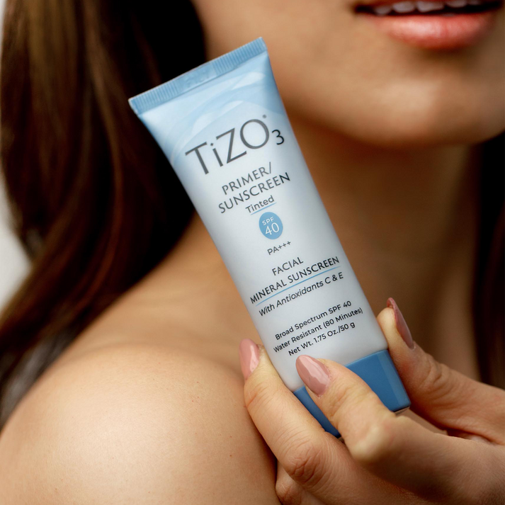 TiZO3 Facial Primer Tinted Sunscreen
