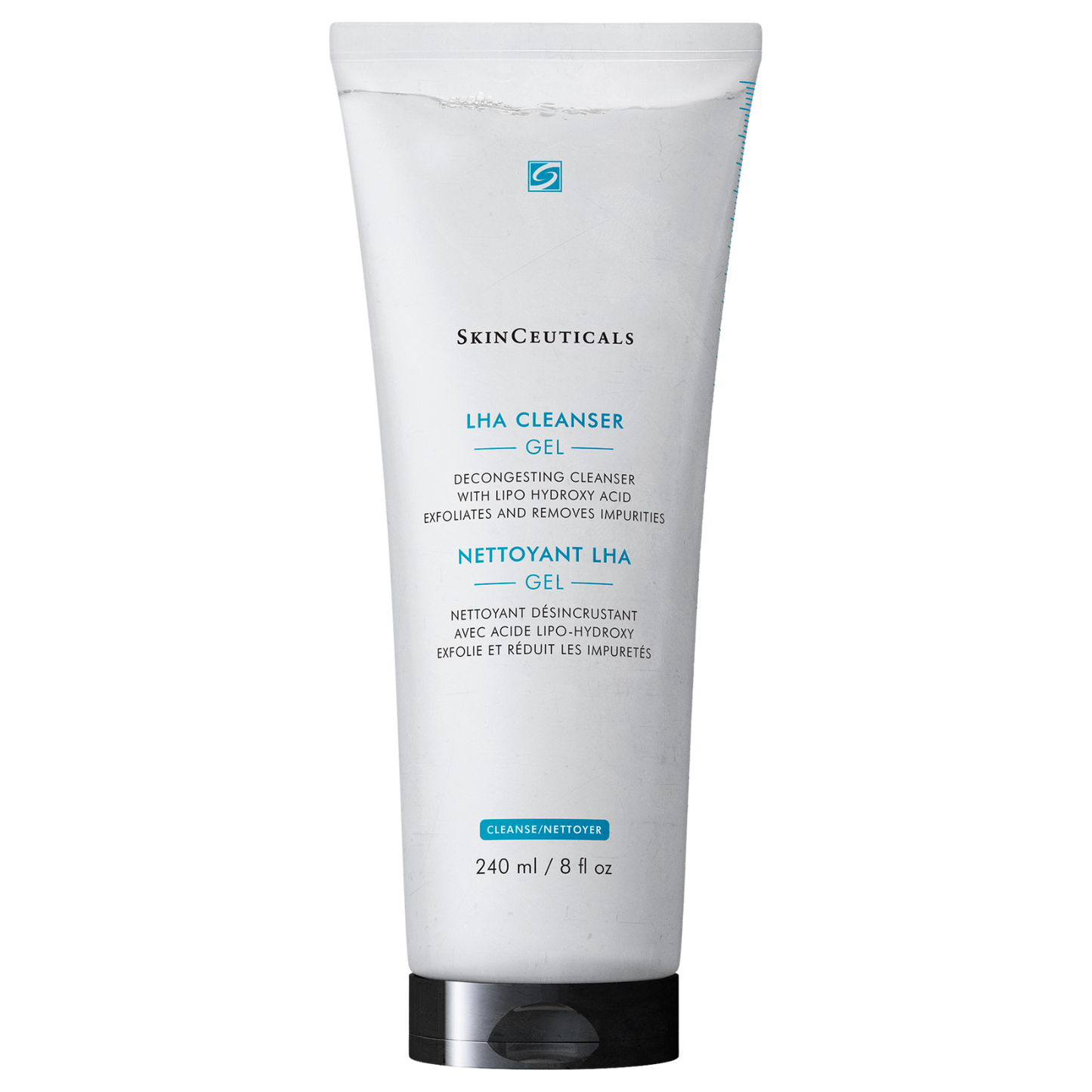Skinceuticals : GEL NETTOYANT LHA, MEILLEUR NETTOYANT POUR LES PEAUX À TENDANCE ACNÉIQUE 240ML / 8FL OZ