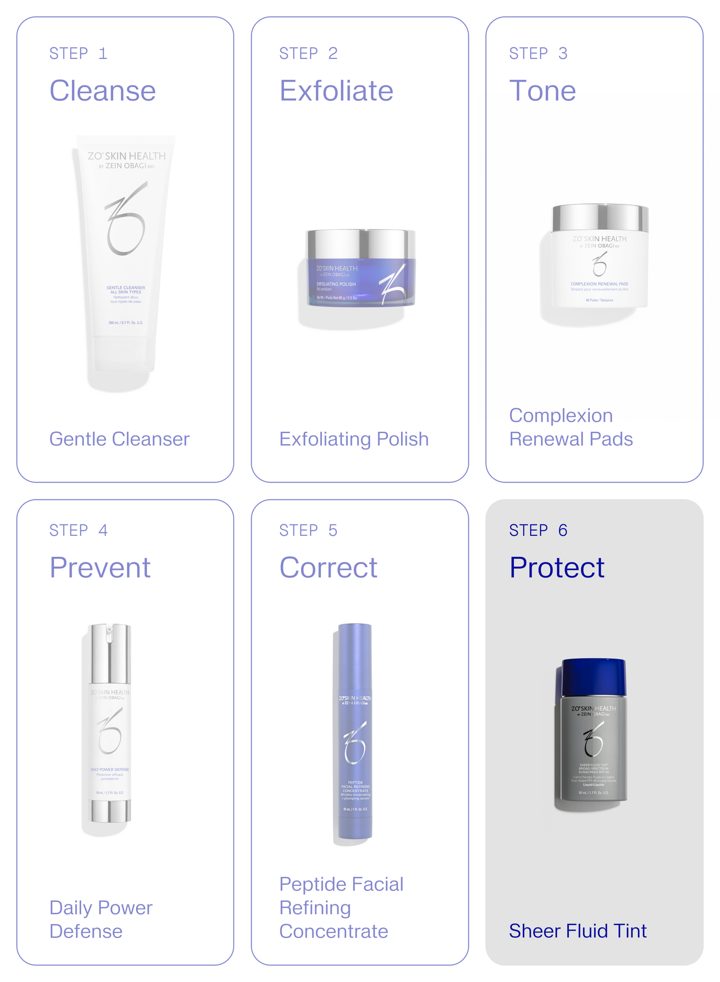 ZO Skin Health : Fluide transparent à large spectre FPS 50, 50 ml / 1,7 oz liq.