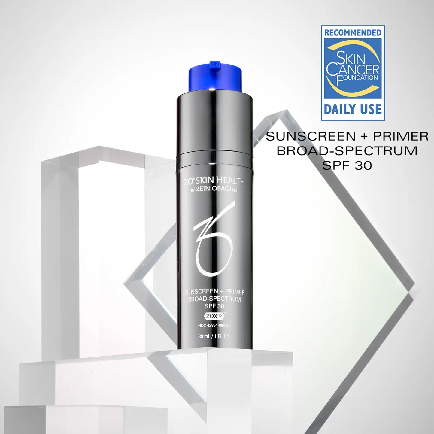 ZO Skin Health Sunscreen + Primer Broad-Spectrum SPF 30 30 mL / 1 Fl. Oz.