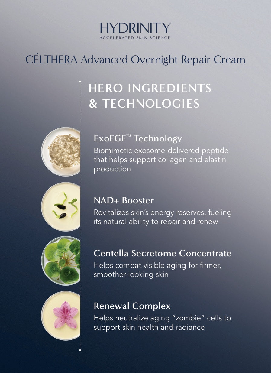 Hydrinity: CÉLTHERA Advanced Overnight Repair Cream 50ml