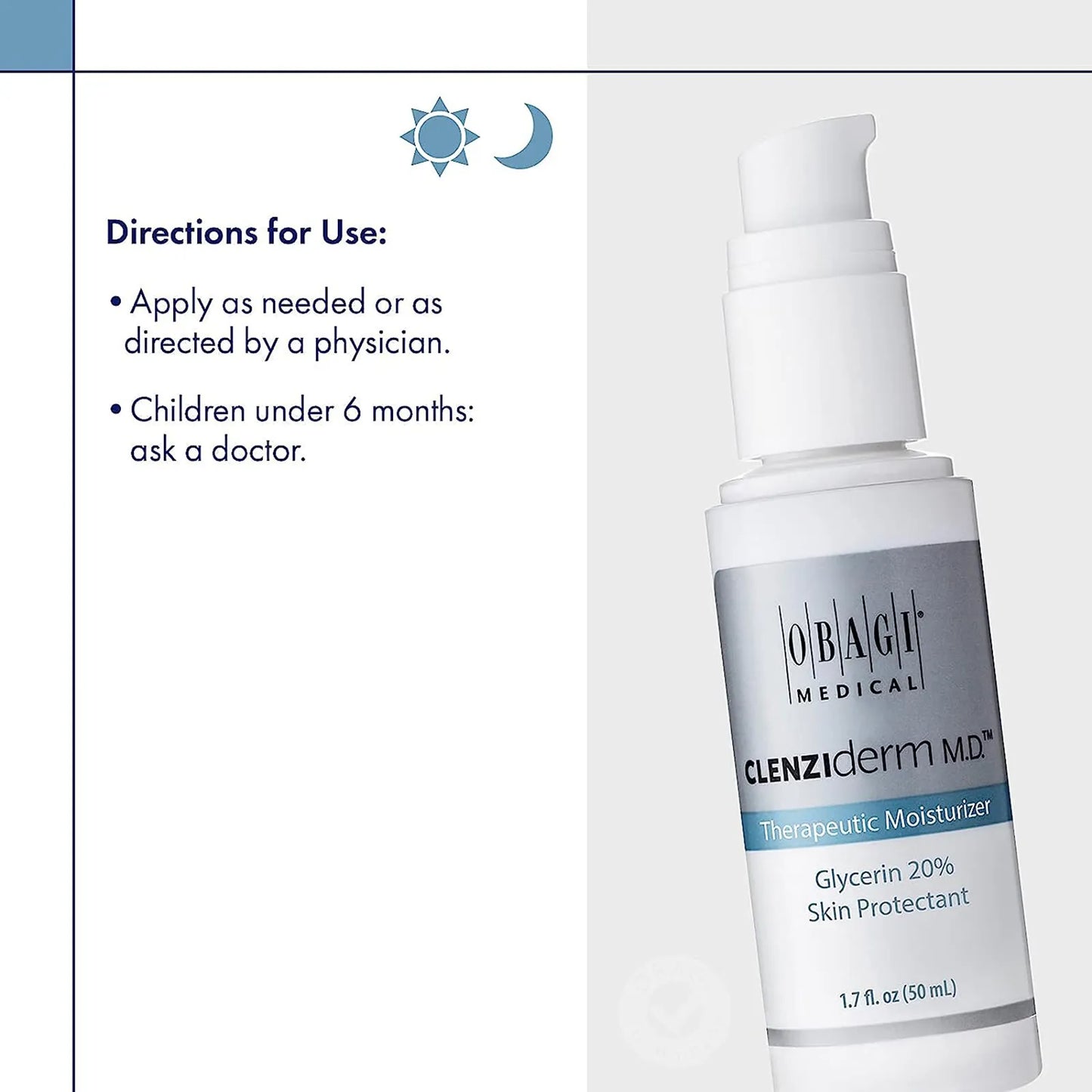 Obagi: CLENZIderm M.D.® Therapeutic Moisturizer