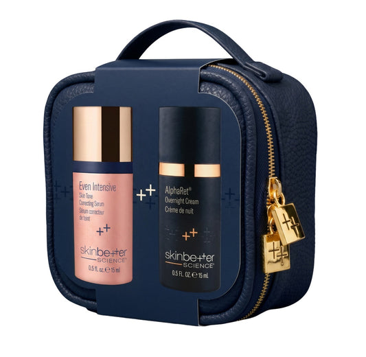 SkinBetter Tone and Texture Correcting Duo with Cosmetic Case