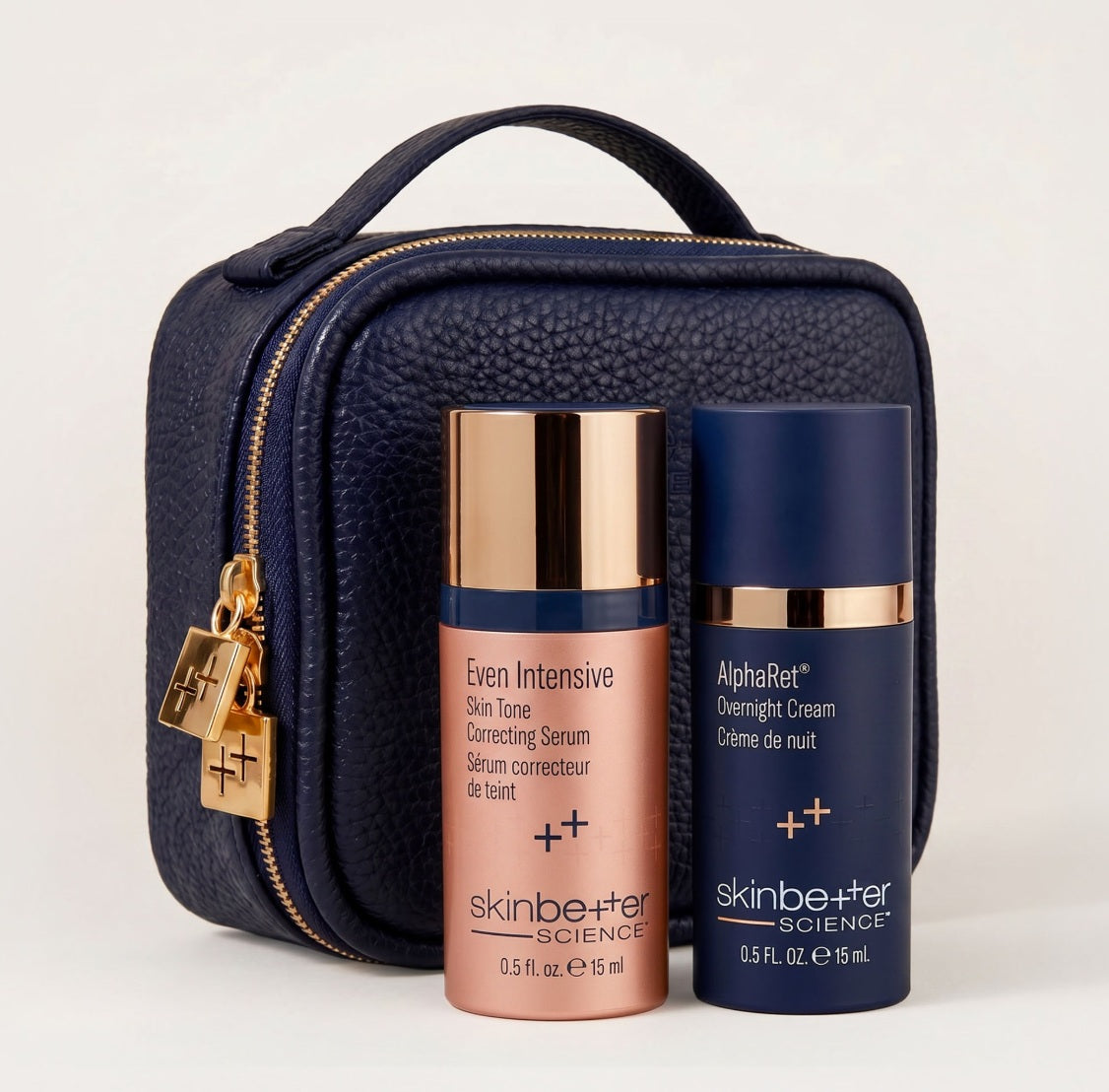 SkinBetter Tone and Texture Correcting Duo with Cosmetic Case