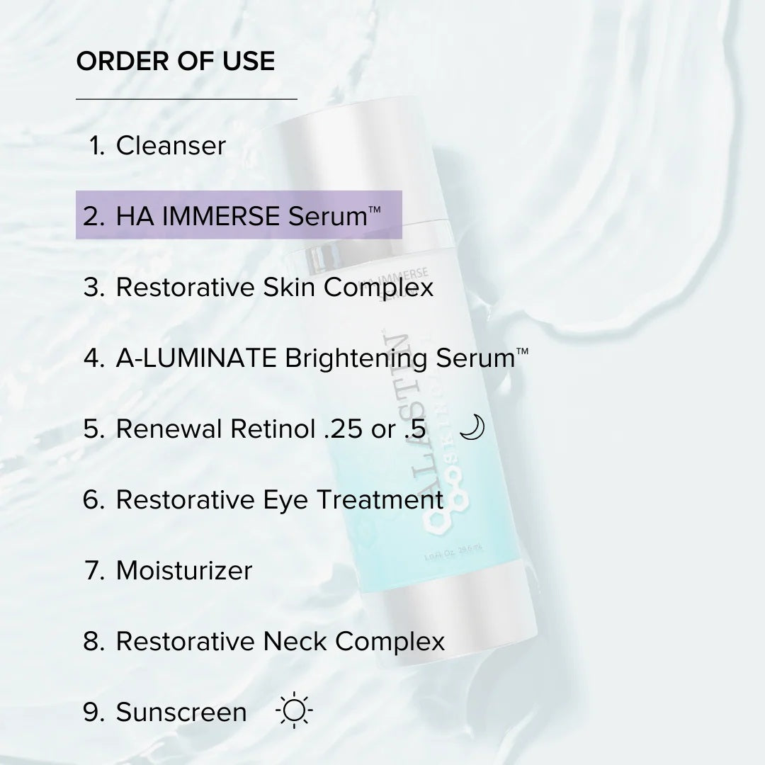 ALASTIN: HA (Hyaluronic Acid) Immerse Serum|  29.6ML / 1.0FL OZ