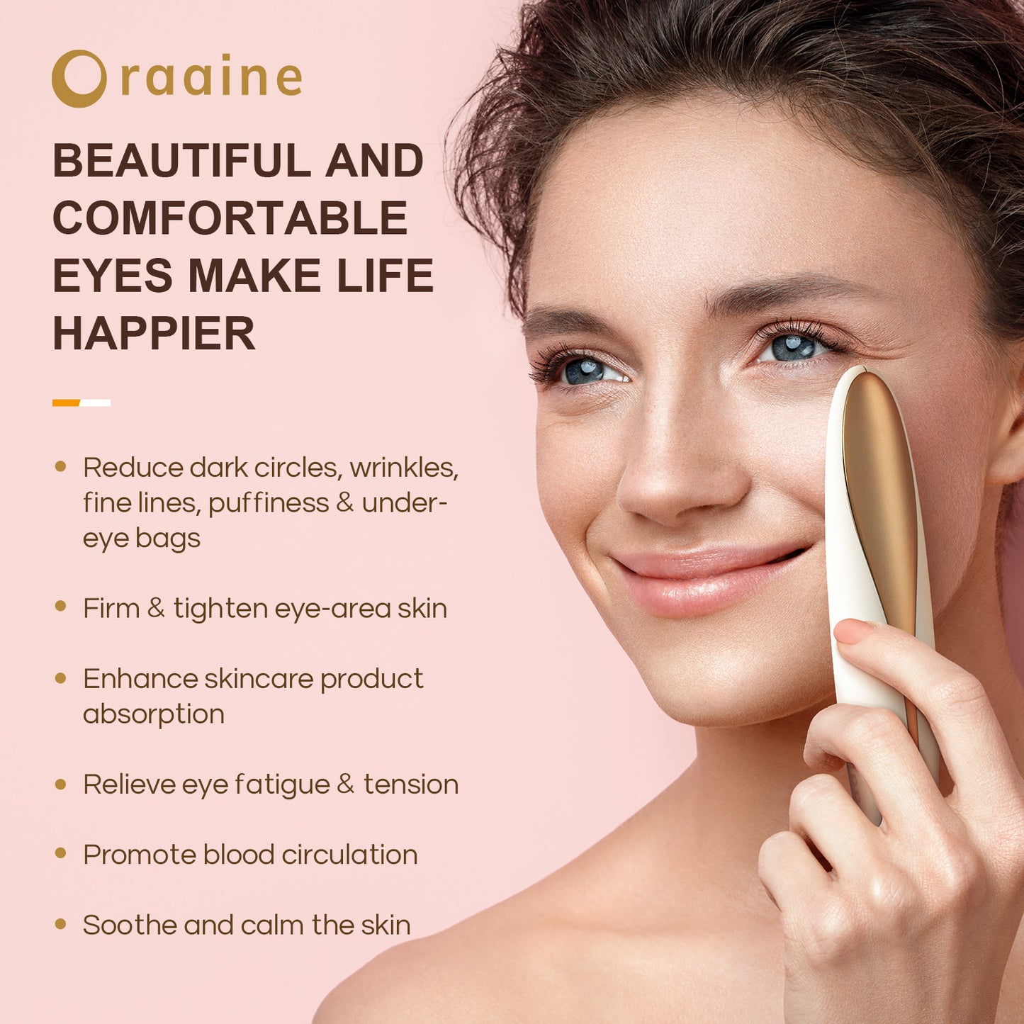 Oraaine ANTI-AGING EYE MASSAGER WAND