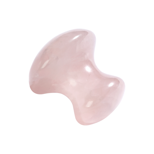 GUASHA MASSAGER, MUSHROOM JADE STONE – PINK