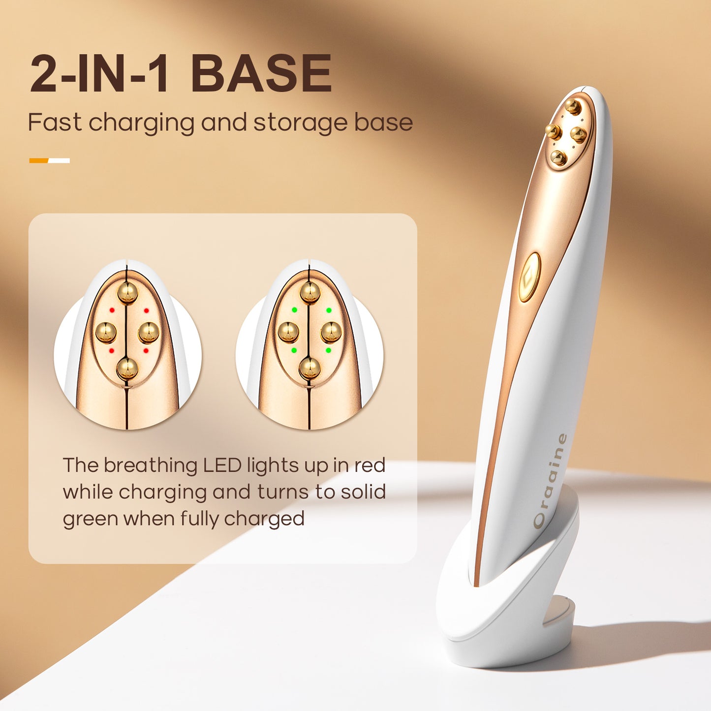 Oraaine ANTI-AGING EYE MASSAGER WAND