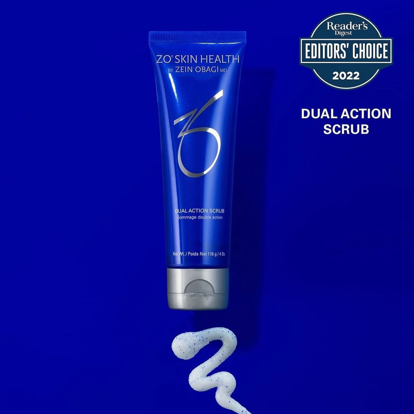 ZO Skinhealth Dual Action Scrub Net Wt. 116 g / 4 Oz.